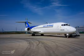 Máy bay Comac 909 của Lao Airlines. (Nguồn: Lao Airlines)