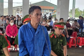 Bị cáo Lê Duy Tính. (Ảnh: TTXVN phát)