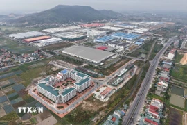 Quảng Ninh phấn đấu đến hết năm hoàn thành 2.288 căn nhà ở xã hội, đạt 104% so với chỉ tiêu Thủ tướng Chính phủ giao.. (Ảnh: Hoàng Hiếu/TTXVN)