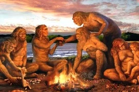 Hình ảnh mô phỏng về một nhóm “người Boskop” được cho là đã từng tồn tại trong quá khứ ở miền Nam châu Phi. (Nguồn: dzen.ru).