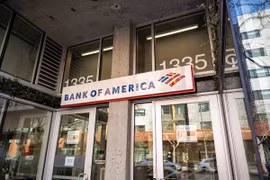 Một chi nhánh ngân hàng Bank of America. (Nguồn: Getty Images)