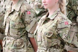 Nữ giới Đan Mạch đủ 18 tuổi sẽ được gọi nhập ngũ. (Nguồn: Anadolu)