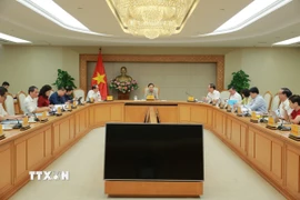 Toàn cảnh cuộc họp. (Ảnh: Diệp Trương/TTXVN)