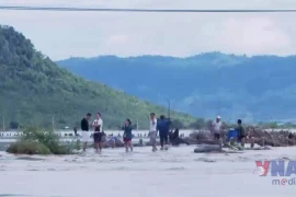 Gia Lai: Giải cứu thành công 22 người bị mắc kẹt do mưa lũ