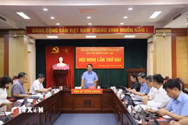 Quang cảnh hội nghị. (Ảnh: Hoàng Hải/TTXVN)