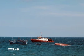Tìm kiếm ngư dân mất tích trên biển. Ảnh minh họa. (Ảnh: TTXVN phát)