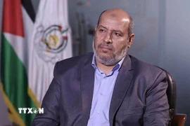 Lãnh đạo Phong trào Hamas, ông Khalil Al-Hayya, dẫn đầu phái đoàn đàm phán của Hamas. (Ảnh: IRNA/TTXVN)