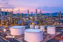 Cơ sở khai thác dầu của Công ty dầu khí quốc gia Aramco của Saudi Arabia. (Nguồn: globalenergyprize.org/TTXVN)