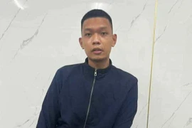 Nghi phạm Kiều Ngọc Anh tại cơ quan công an. (Ảnh: Công an cung cấp)