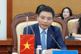 Bộ trưởng Bộ Tài chính Nguyễn Văn Thắng phát biểu tại buổi làm việc. (Nguồn: Báo Chính phủ)