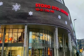 Trung tâm thương mại Storo ở phía Bắc Oslo. (Nguồn: The Sun)