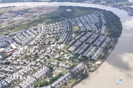 Một dự án đô thị ven sông Đồng Nai (phường Long Hưng, Đồng Nai). (Ảnh: Công Phong/TTXVN)