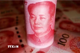 Đồng nhân dân tệ của Trung Quốc. (Nguồn: Reuters/TTXVN)