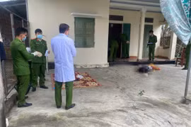 Hiện trường nơi xảy ra vụ việc tại nhà chị Đ.T.N. (Ảnh: Công an tỉnh Thanh Hóa)