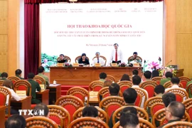 Quang cảnh hội thảo. (Ảnh: Phương Hoa/TTXVN)