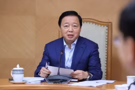 Phó Thủ tướng Trần Hồng Hà phát triển chỉ đạo. (Ảnh: Văn Điệp/TTXVN)