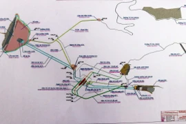 Cánh đồng điện gió Cà Mau. (Ảnh: Chanh Đa/TTXVN)