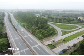 Cao tốc Nội Bài-Lào Cai. (Ảnh: Nguyễn Thảo/TTXVN)