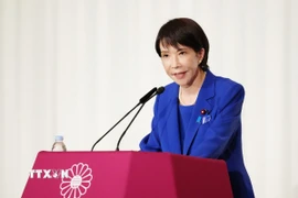 Bà Sanae Takaichi trở thành tân Thủ tướng Nhật Bản. (Ảnh: Kyodo/TTXVN)