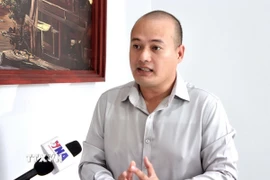 Thạc sỹ Thong Mengdavid. (Ảnh: Quang Anh/TTXVN)