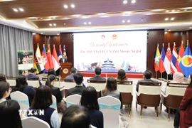 Hoạt động “Đêm phim Việt Nam” tại Bắc Kinh, Trung Quốc. (Ảnh: Công Tuyên/TTXVN)