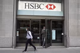 Một chi nhánh của HSBC. (Nguồn: wsj.com)