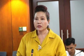 Cựu Tổng giám đốc Công ty Vàng bạc đá quý Sài Gòn (SJC) Lê Thuý Hằng.