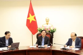 Phó Thủ tướng Hồ Quốc Dũng chủ trì làm việc với Bộ Tư pháp về tiến độ thực hiện chương trình công tác tháng 12/2025 của Bộ Tư pháp. (Nguồn: Báo Chính phủ)