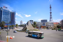 Tây Ninh đầu tư đồng bộ hạ tầng số, tạo nền tảng cho chuyển đổi số toàn diện. (Ảnh: Giang Phương/TTXVN)