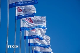 Diễn đàn Kinh tế Phương Đông lần thứ 9 thu hút hơn 6.000 đại biểu đến từ 76 quốc gia và vùng lãnh thổ. (Ảnh: Quang Vinh/TTXVN)