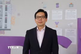 Giáo sư, Tiến sỹ Đặng Việt Anh, Đại học Manchester (Anh). (Ảnh: Hữu Tiến/TTXVN)