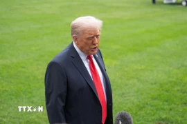 Tổng thống Mỹ Donald Trump. (Ảnh: THX/TTXVN)