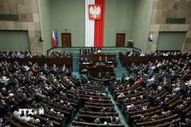 Một phiên họp của Quốc hội Ba Lan. (Ảnh: PAP/TTXVN)