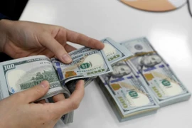 Kiểm đồng USD. (Ảnh: Trần Việt/TTXVN)