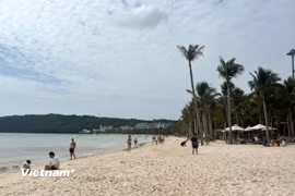 Bãi Khem, một trong những bãi biển đẹp nhất của Phú Quốc. (Nguồn: Vietnam+)