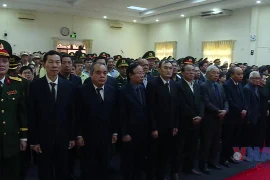 Lễ truy điệu nguyên Chủ tịch nước Trần Đức Lương tại Quảng Ngãi