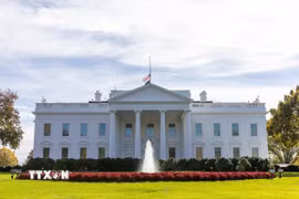 Nhà Trắng tại Washington, D.C., Mỹ. (Ảnh: THX/TTXVN)
