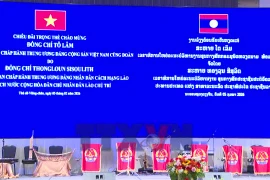 Tổng Bí thư Tô Lâm dự chiêu đãi do Tổng Bí thư, Chủ tịch nước Lào chủ trì