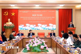 Quang cảnh hội nghị. (Ảnh: Tuấn Anh/TTXVN)