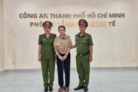 Ngân 98 bị bắt giữ. (Ảnh: Công an cung cấp)