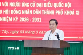 Chủ tịch Quốc hội Trần Thanh Mẫn. (Ảnh: Doãn Tấn/TTXVN)