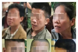 6 người nhập cảnh trái phép. (Ảnh: Biên phòng Thuận Bình cung cấp)