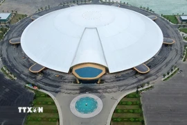 Trung tâm Triển lãm Việt Nam tại Đông Anh (Hà Nội). (Ảnh: Quốc Khánh/TTXVN)