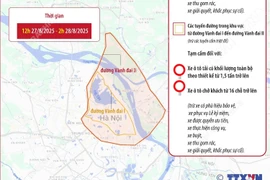Các tuyến đường ở Hà Nội tạm cấm phục vụ sơ duyệt diễu binh, diễu hành