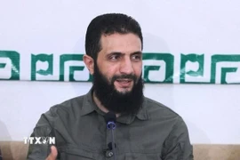 Ông Ahmed al-Sharaa, thủ lĩnh nhóm Hồi giáo Hayat Tahrir al-Sham (HTS) tại Syria. (Ảnh: IRNA/TTXVN)