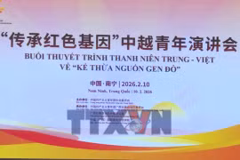 Thanh niên Việt-Trung tăng cường giao lưu “Kế thừa nguồn gen đỏ”