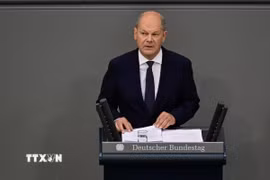 Thủ tướng Đức Olaf Scholz (Ảnh: Kyodo/TTXVN)