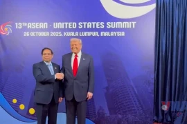 Thủ tướng Phạm Minh Chính gặp Tổng thống Hoa Kỳ bên lề Hội nghị Cấp cao ASEAN