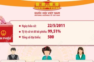 Kết quả bầu cử đại biểu Quốc hội khóa XIII
