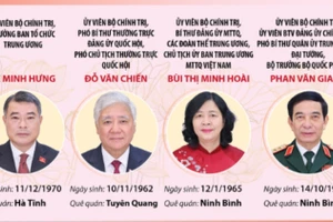 Thông tin chi tiết về 19 đồng chí Ủy viên Bộ Chính trị khóa XIV